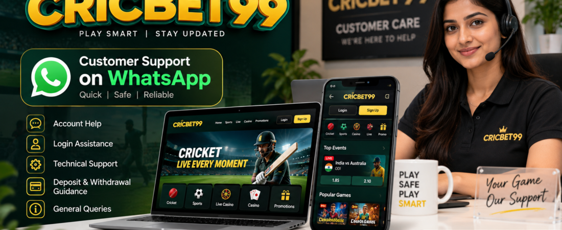 Cricbet99 WhatsApp Number & Customer Care Support